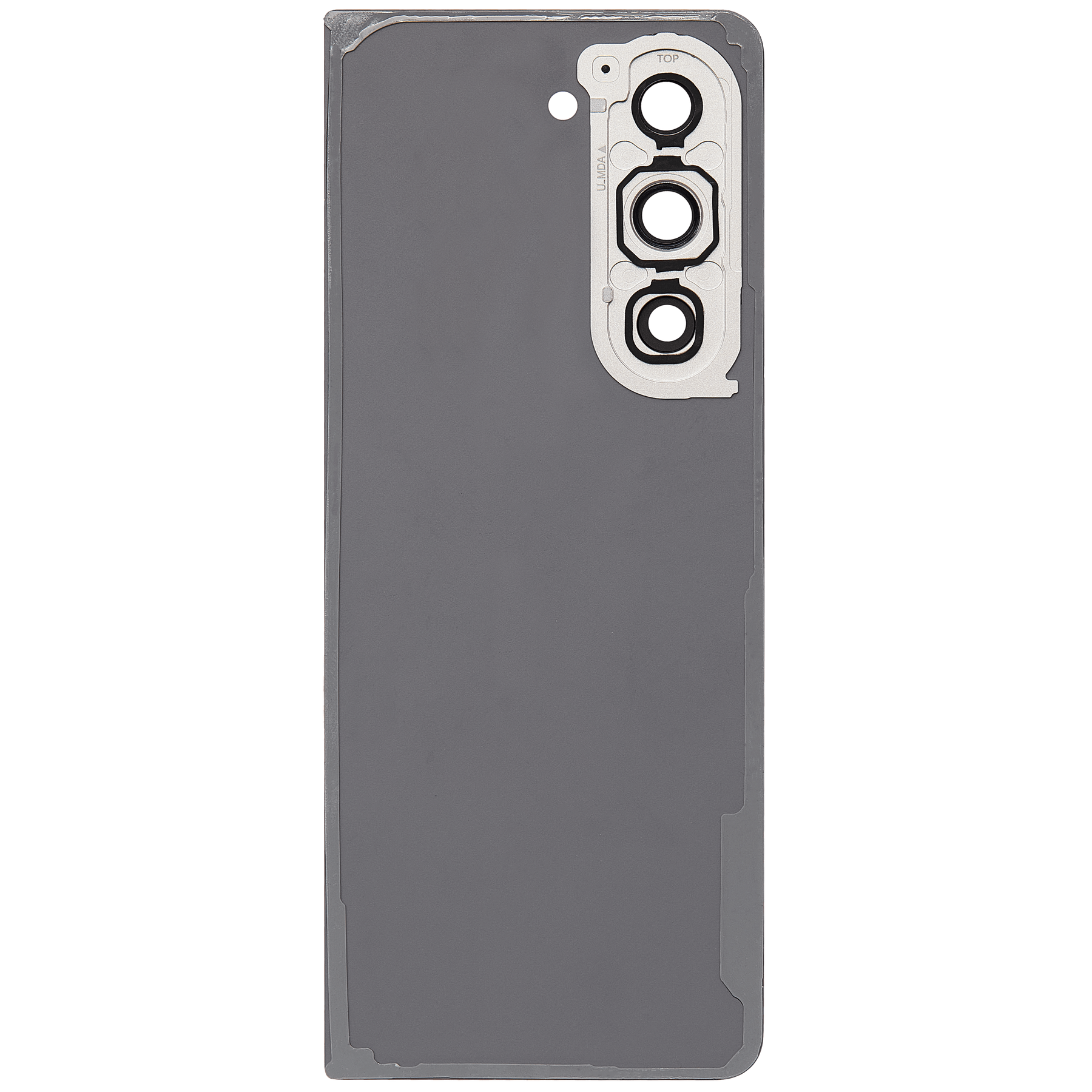 Back Cover Glass With Camera Lens Replacement Compatible For Samsung Galaxy Z Fold 5 5G by Macfactory.in(F946) (Cream)