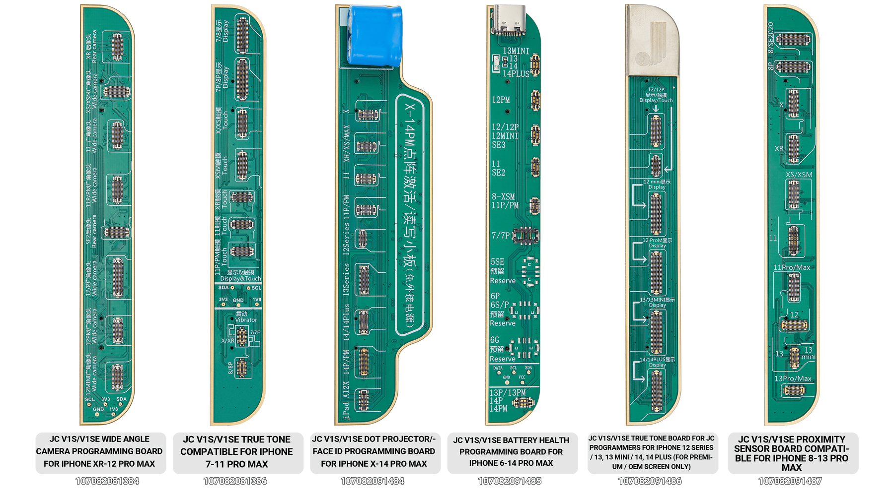 NAND, True Tone, Battery, Face ID, and Camera Programmer (No included Board) (JCID V1S Pro)