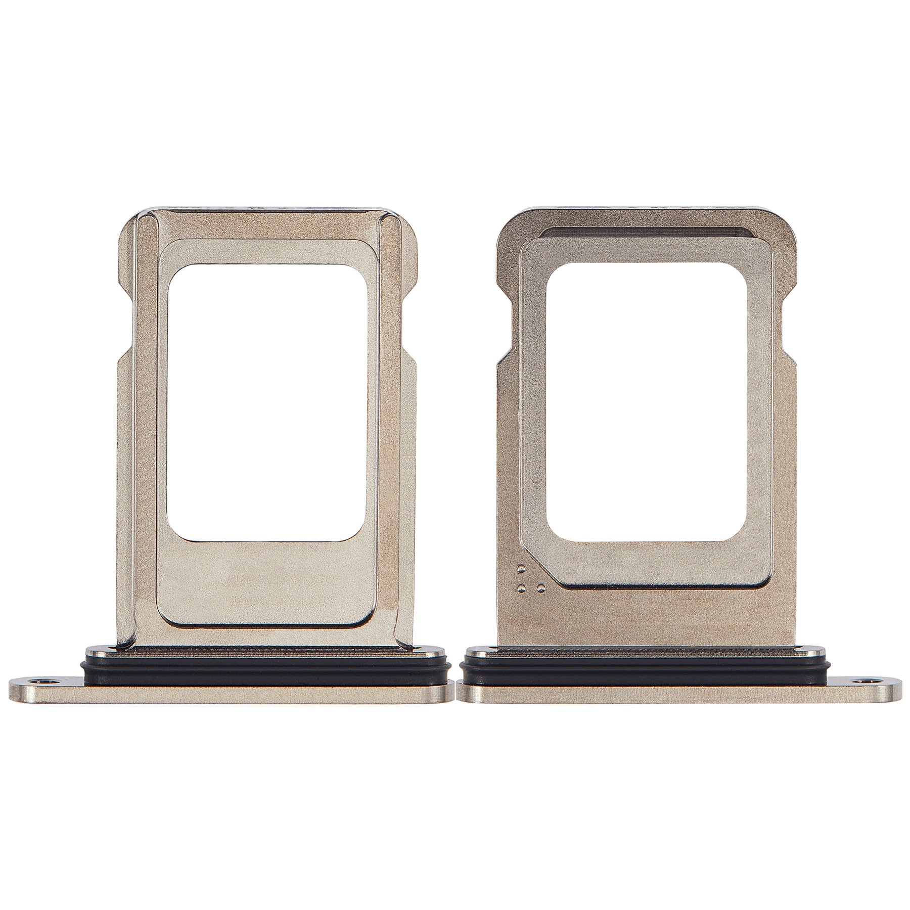 Single Sim Card Tray Compatible For iPhone 15 Pro / 15 Pro Max (Natural Titanium)