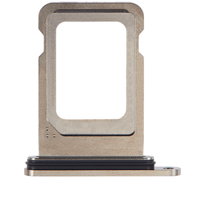 Single Sim Card Tray Compatible For iPhone 15 Pro / 15 Pro Max (Natural Titanium)