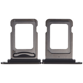 Dual Sim Card Tray Compatible For iPhone 15 Pro / 15 Pro Max (Blue Titanium)