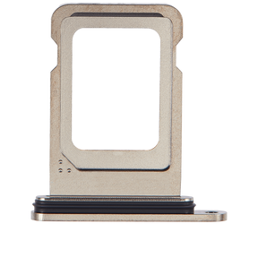 Dual Sim Card Tray Compatible For iPhone 15 Pro / 15 Pro Max (Natural Titanium)