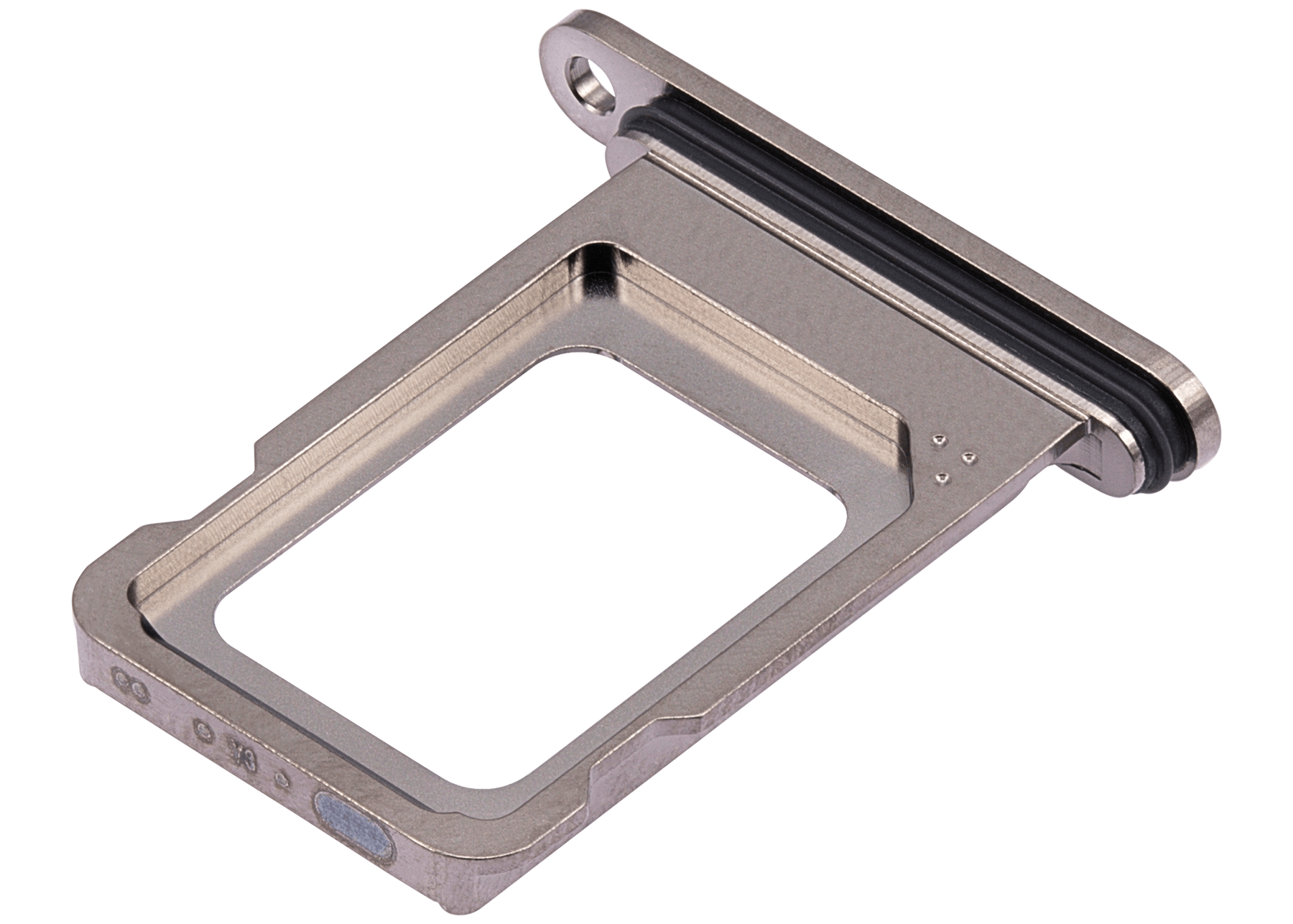 Dual Sim Card Tray Compatible For iPhone 15 Pro / 15 Pro Max (Natural Titanium)