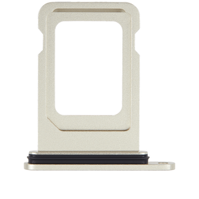 Single Sim Card Tray Compatible For iPhone 15 / 15 Plus (Yellow)