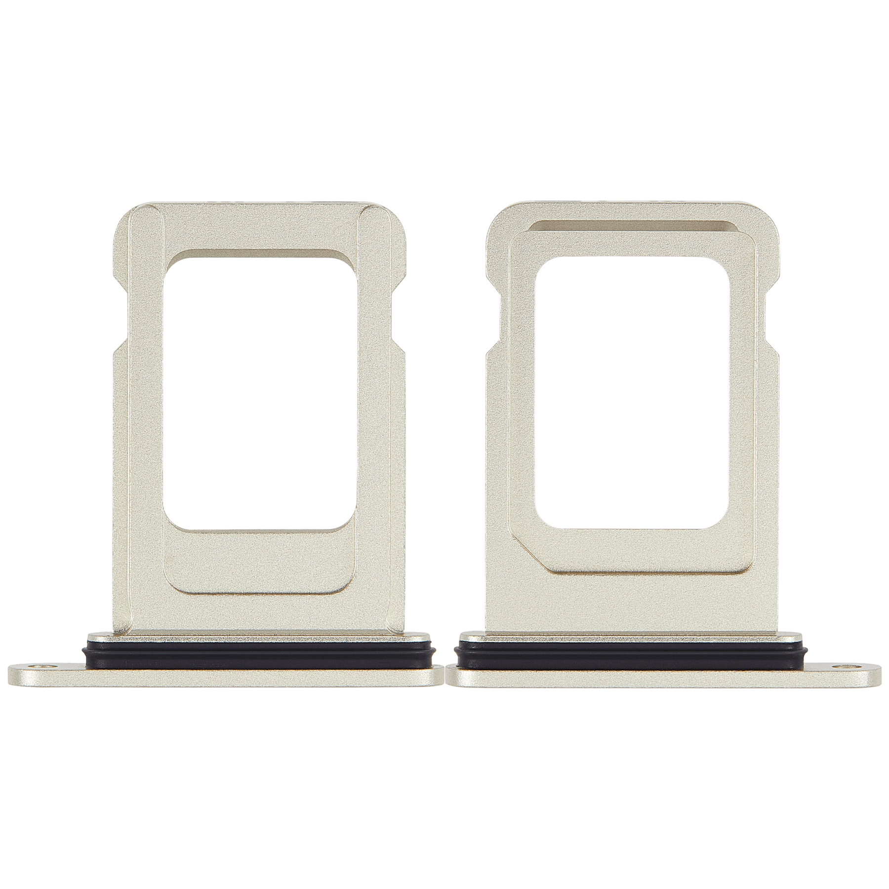 Single Sim Card Tray Compatible For iPhone 15 / 15 Plus (Yellow)