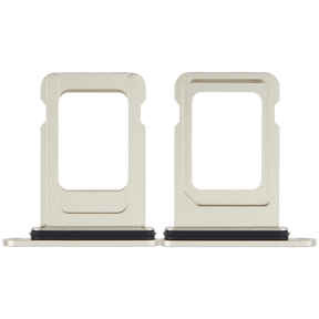 Single Sim Card Tray Compatible For iPhone 15 / 15 Plus (Yellow)