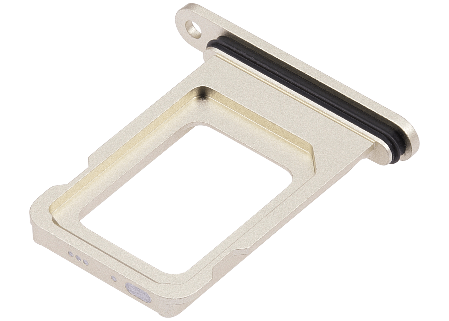 Single Sim Card Tray Compatible For iPhone 15 / 15 Plus (Yellow)