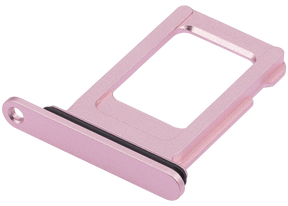 Single Sim Card Tray Compatible For iPhone 15 / 15 Plus (Pink)