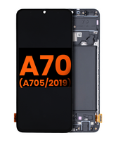 Replacement OLED Assembly With Frame Compatible For Samsung Galaxy A70 (A705 / 2019) (6.67") (Blemish: Grade C) (All Colors)