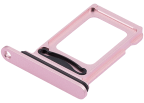 Dual Sim Card Tray Compatible For iPhone 15 / 15 Plus (Pink)