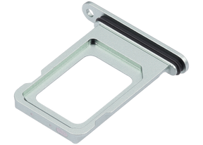 Dual Sim Card Tray Compatible For iPhone 15 / 15 Plus (Green)