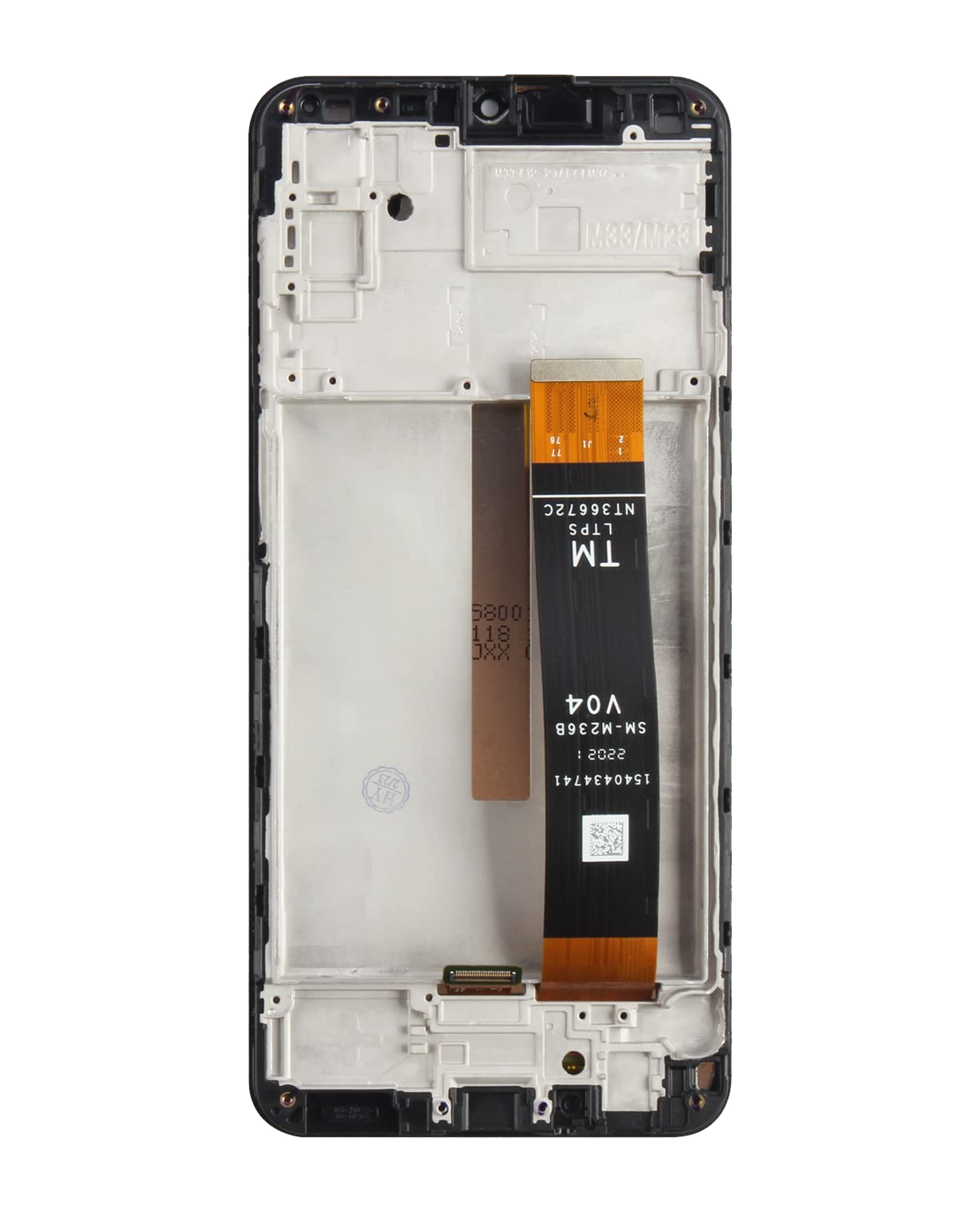 LCD Assembly With Frame Compatible For Samsung Galaxy M23 (M236 / 2022) (Service Pack) (All Colors)