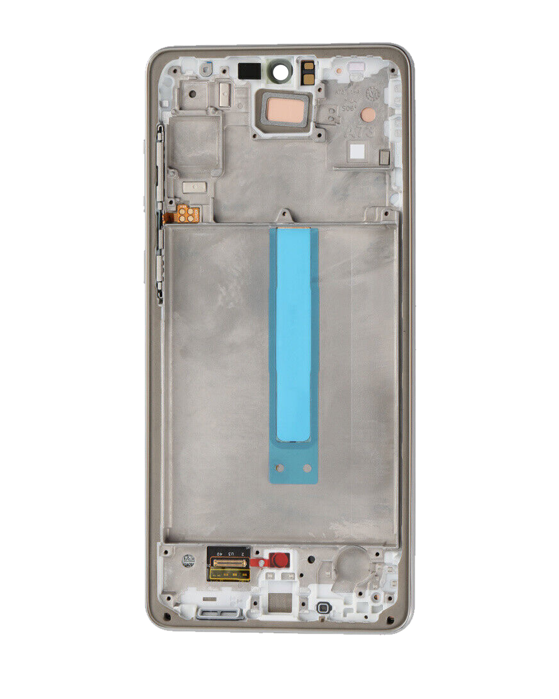 Replacement Oled Assembly With Frame Compatible For Samsung Galaxy A73 5G (A736 / 2022) (Service Pack) (Gray)