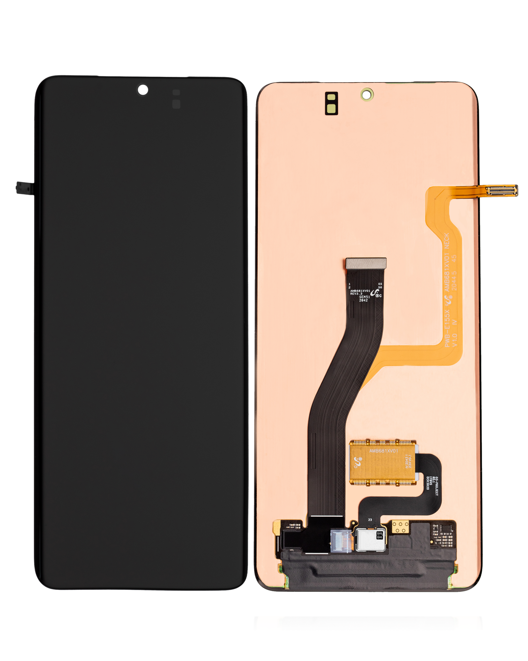 OLED Assembly Without Frame Compatible For Samsung Galaxy S21 Ultra 5G Replacement(Service Pack) (All Colors)