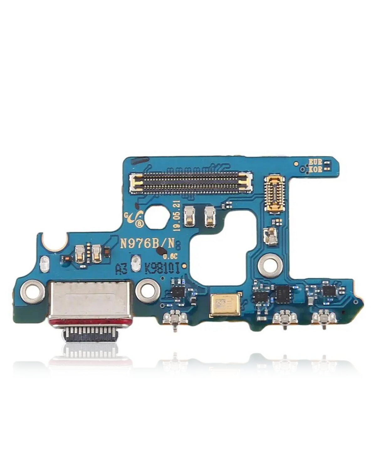 Charging Port With Board Compatible For Samsung Galaxy Note 10 Plus 5G Replacement (Service Pack)