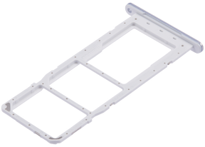 Dual Sim Card Tray Compatible For Samsung Galaxy A14 (A145F) (Silver)