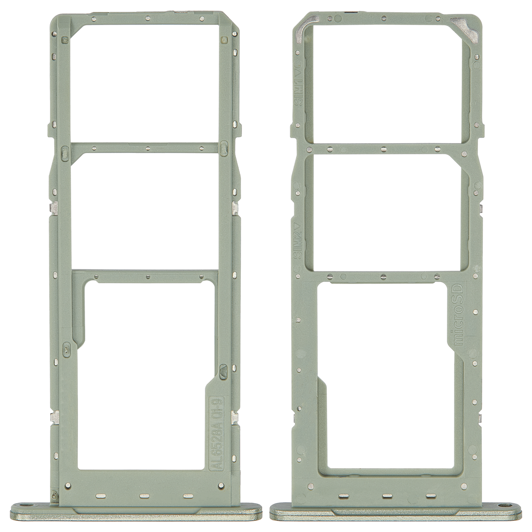 Dual Sim Card Tray Compatible For Samsung Galaxy A14 (A145F) (Green)
