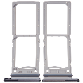 Replacement Dual Sim Card Tray Compatible For Samsung Galaxy Z Fold 5 (F946) (Phantom Black)
