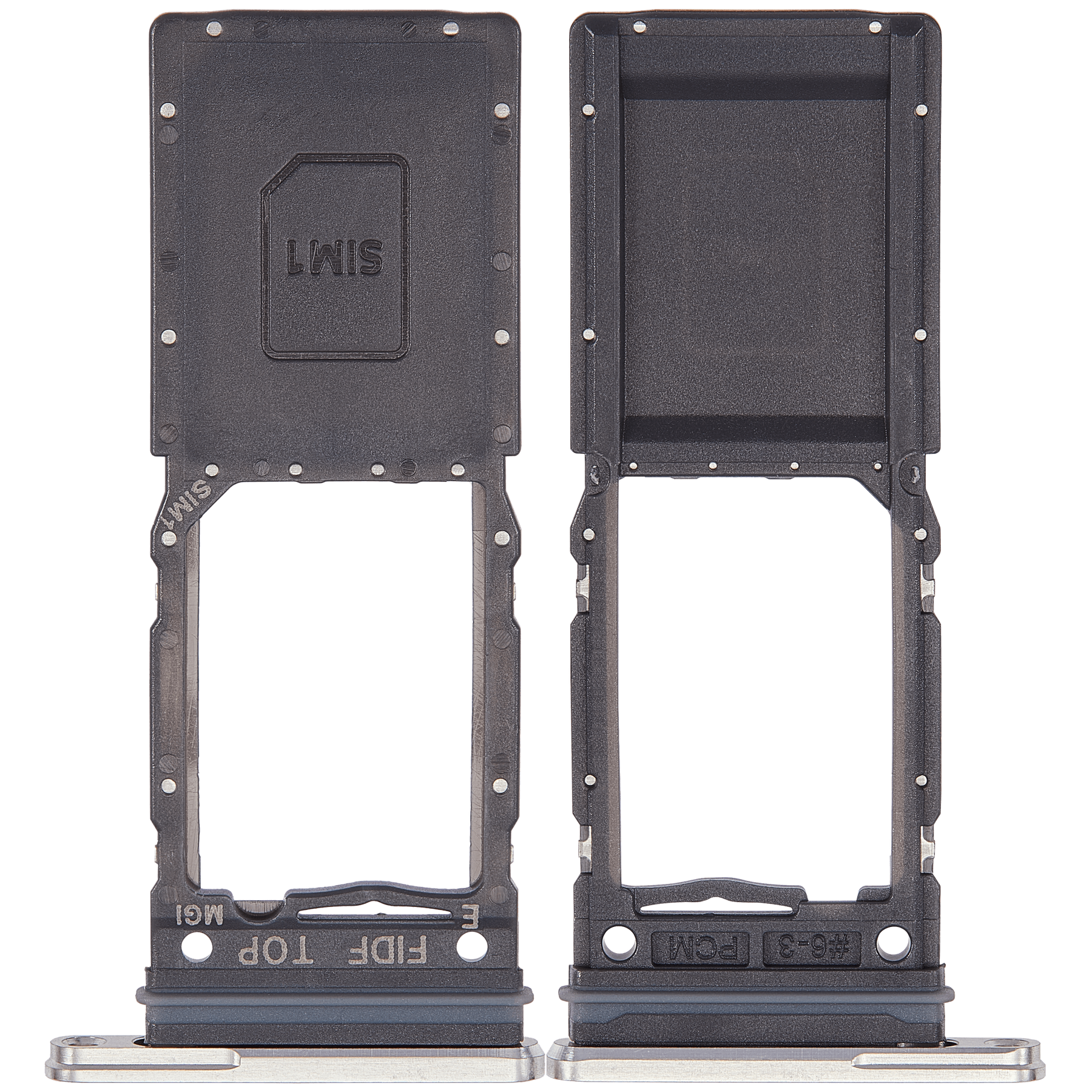 Replacement Single Sim Card Tray Compatible For Samsung Galaxy Z Fold 5 (F946) (Cream)