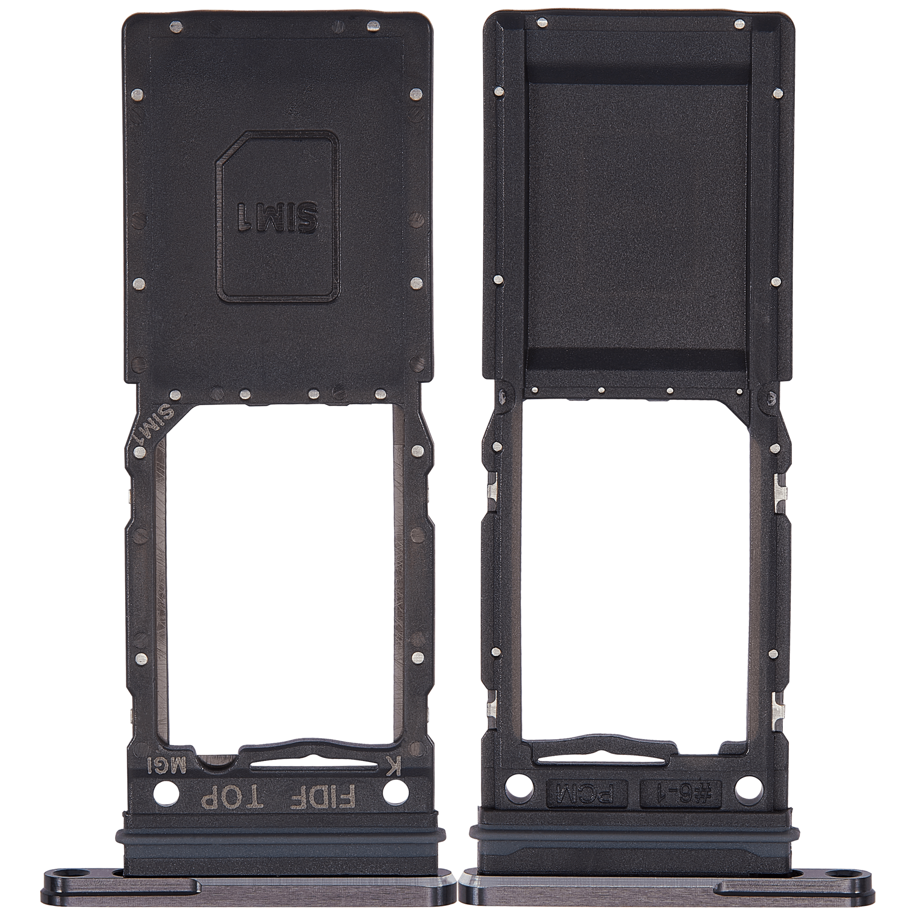 Replacement Single Sim Card Tray Compatible For Samsung Galaxy Z Fold 5 (F946) (Phantom Black)