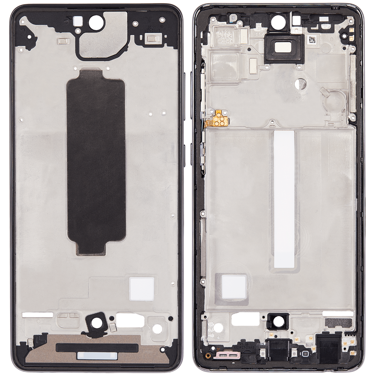 Replacement Mid-Frame Housing Compatible For Samsung Galaxy A52 4G (A525 / 2021) / A52 5G (A526 / 2021) / A52S 5G (A528 / 2021) (Awesome Black)