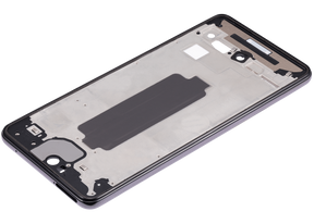 Replacement Mid-Frame Housing Compatible For Samsung Galaxy A52 4G (A525 / 2021) / A52 5G (A526 / 2021) / A52S 5G (A528 / 2021) (Awesome Black)