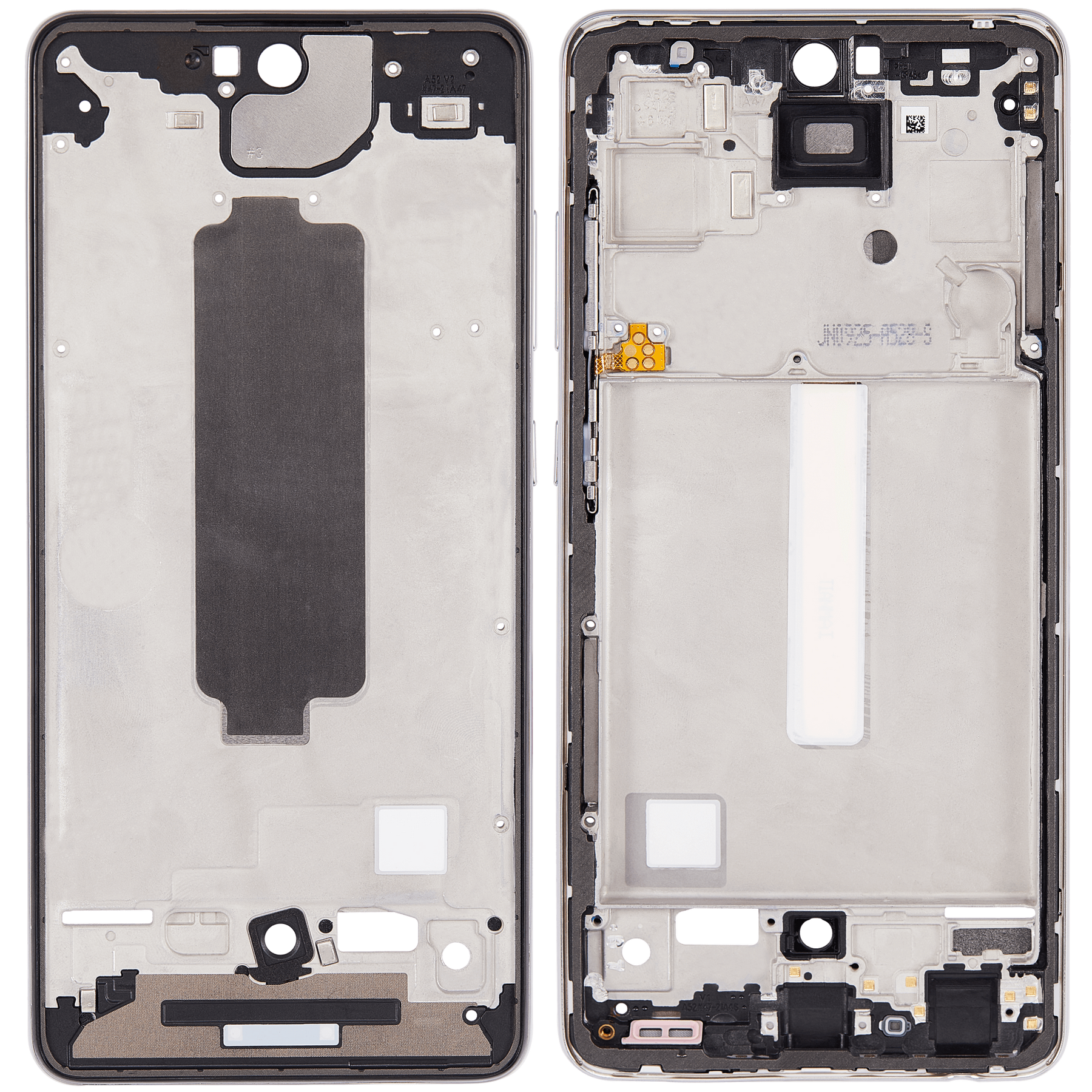 Replacement Mid-Frame Housing Compatible For Samsung Galaxy A52 4G by Macfactory.in(A525 / 2021) / A52 5G (A526 / 2021) / A52S 5G (A528 / 2021) (Awesome White)