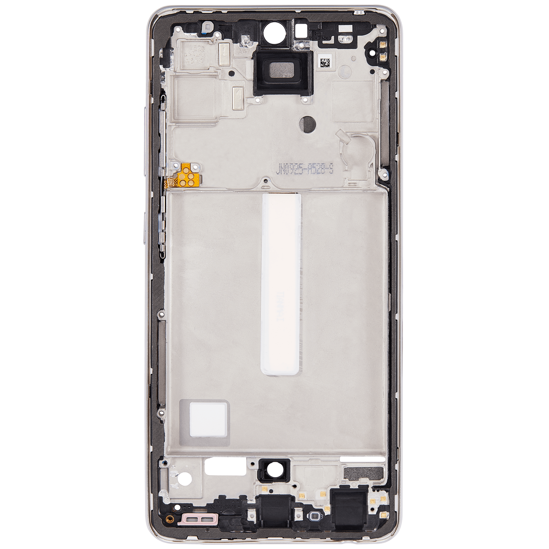 Replacement Mid-Frame Housing Compatible For Samsung Galaxy A52 4G (A525 / 2021) / A52 5G (A526 / 2021) / A52S 5G (A528 / 2021) (Awesome White)