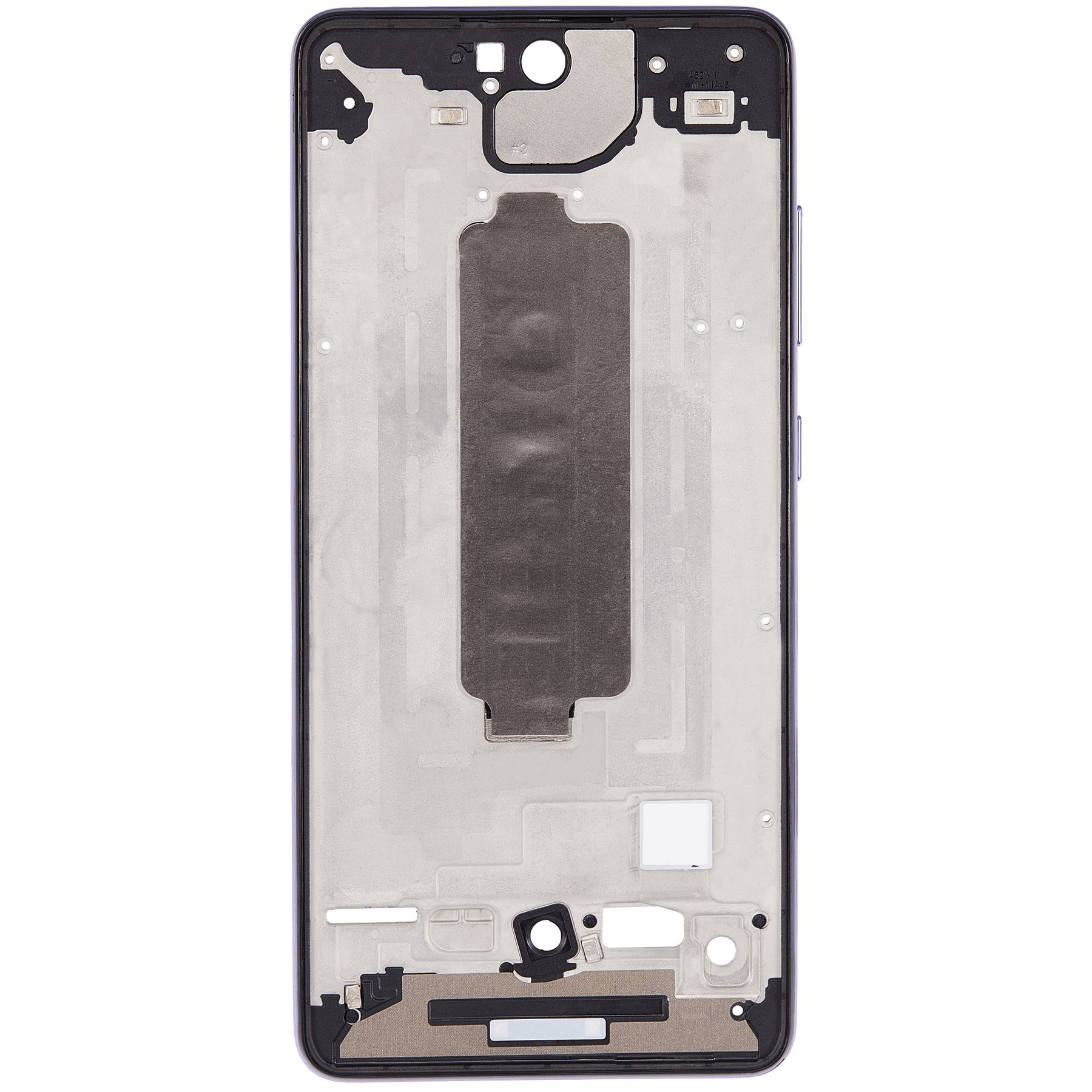 Replacement Mid-Frame Housing Compatible For Samsung Galaxy A52 4G (A525 / 2021) / A52 5G (A526 / 2021) / A52S 5G (A528 / 2021) (Awesome Violet)