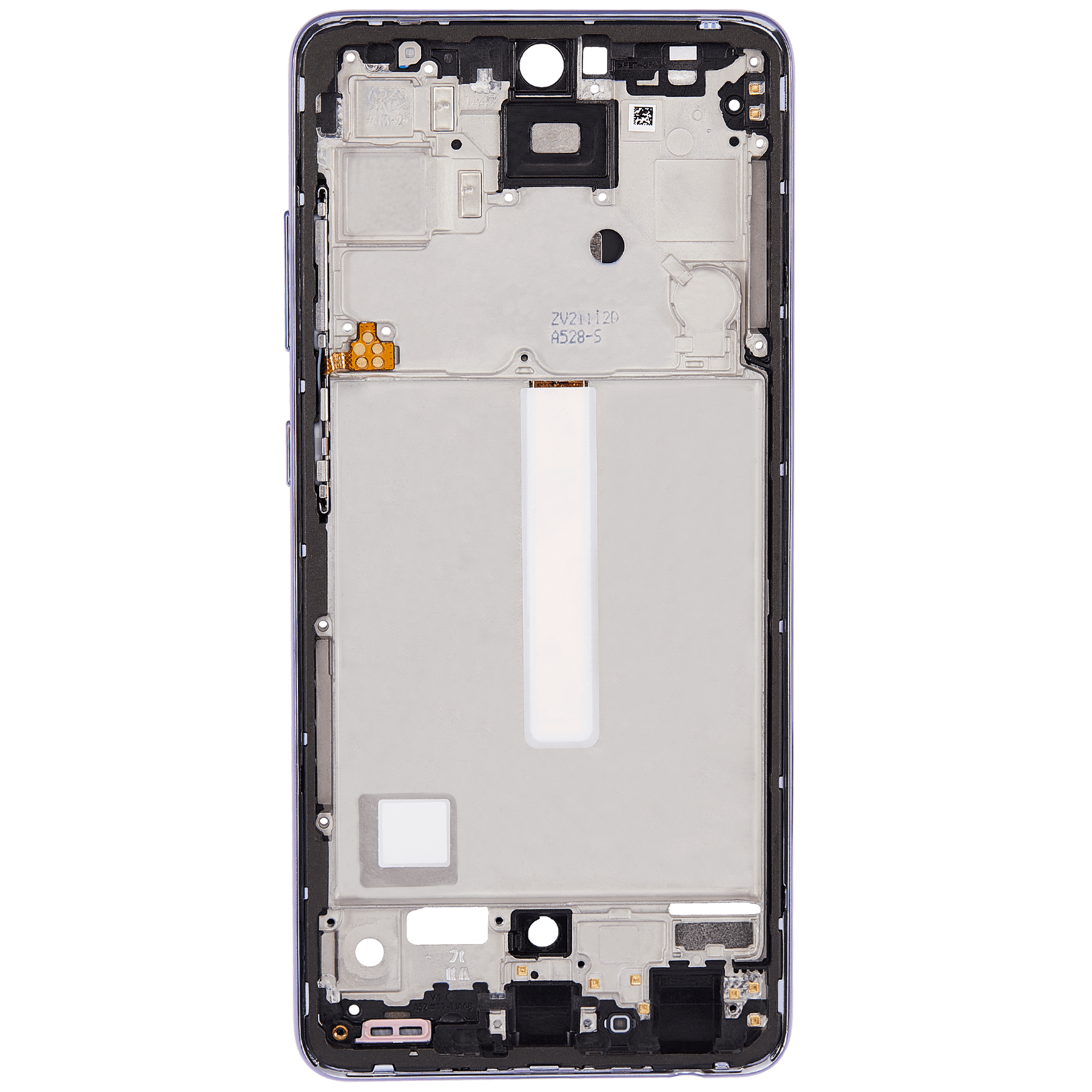 Mid-Frame Housing  Replacement Compatible For Samsung Galaxy A52 4G (A525 / 2021) / A52 5G (A526 / 2021) / A52S 5G (A528 / 2021) (Awesome Violet)