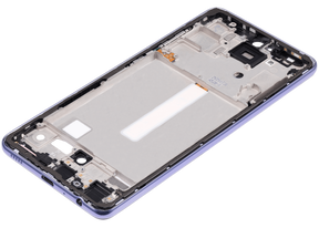 Replacement Mid-Frame Housing Compatible For Samsung Galaxy A52 4G (A525 / 2021) / A52 5G (A526 / 2021) / A52S 5G (A528 / 2021) (Awesome Violet)