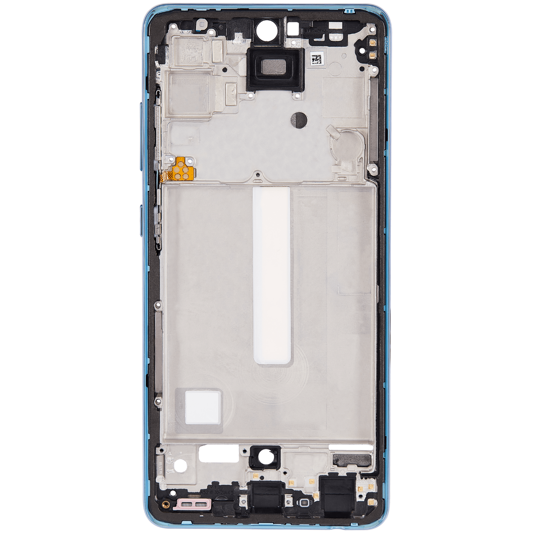 Replacement Mid-Frame Housing Compatible For Samsung Galaxy A52 4G (A525 / 2021) / A52 5G (A526 / 2021) / A52S 5G (A528 / 2021) (Awesome Blue)