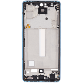Replacement Mid-Frame Housing Compatible For Samsung Galaxy A52 4G (A525 / 2021) / A52 5G (A526 / 2021) / A52S 5G (A528 / 2021) (Awesome Blue)