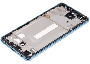 Replacement Mid-Frame Housing Compatible For Samsung Galaxy A52 4G (A525 / 2021) / A52 5G (A526 / 2021) / A52S 5G (A528 / 2021) (Awesome Blue)