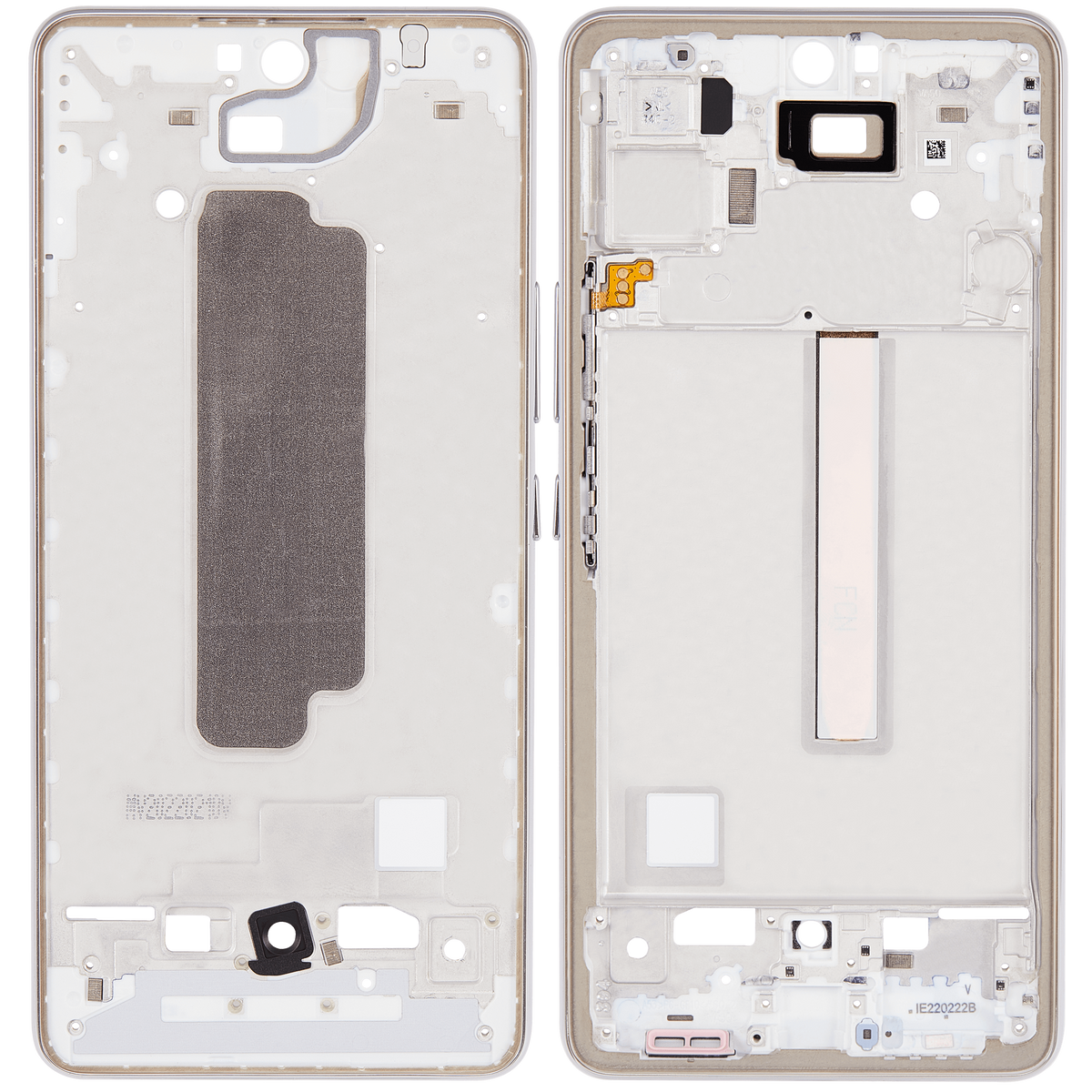 Mid-Frame Housing Compatible For Samsung Galaxy A53 5G Replacement ( A536 / 2022) (White)