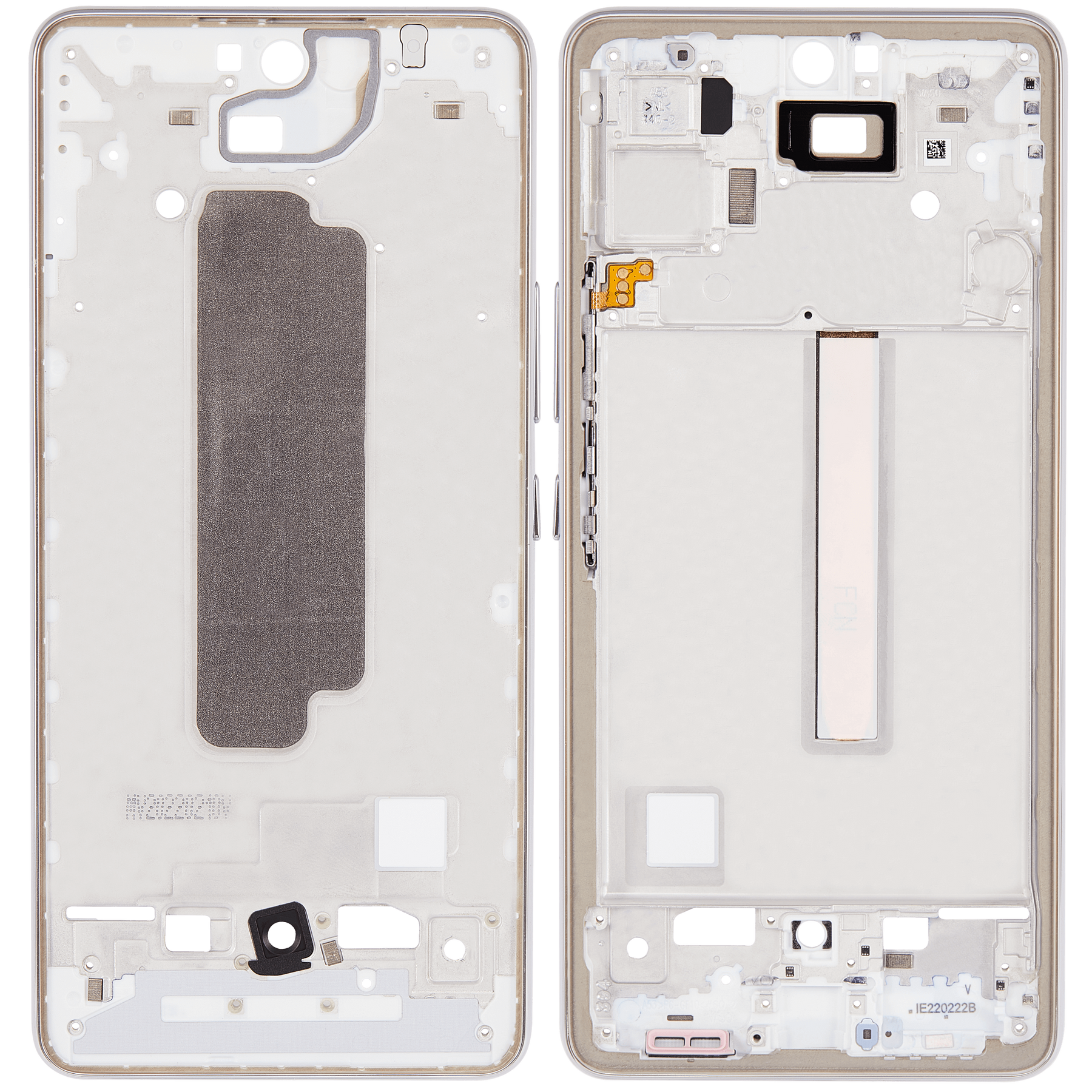 Mid-Frame Housing Compatible For Samsung Galaxy A53 5G Replacement ( A536 / 2022) (White)