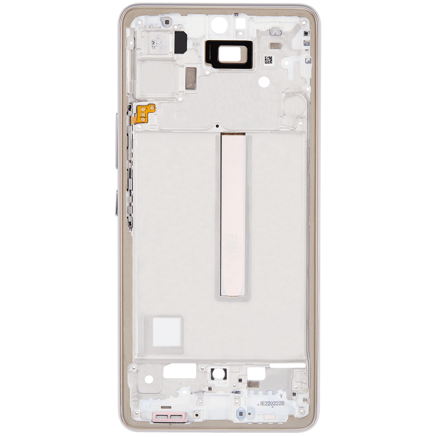 Mid-Frame Housing Compatible For Samsung Galaxy A53 5G Replacement ( A536 / 2022) (White)