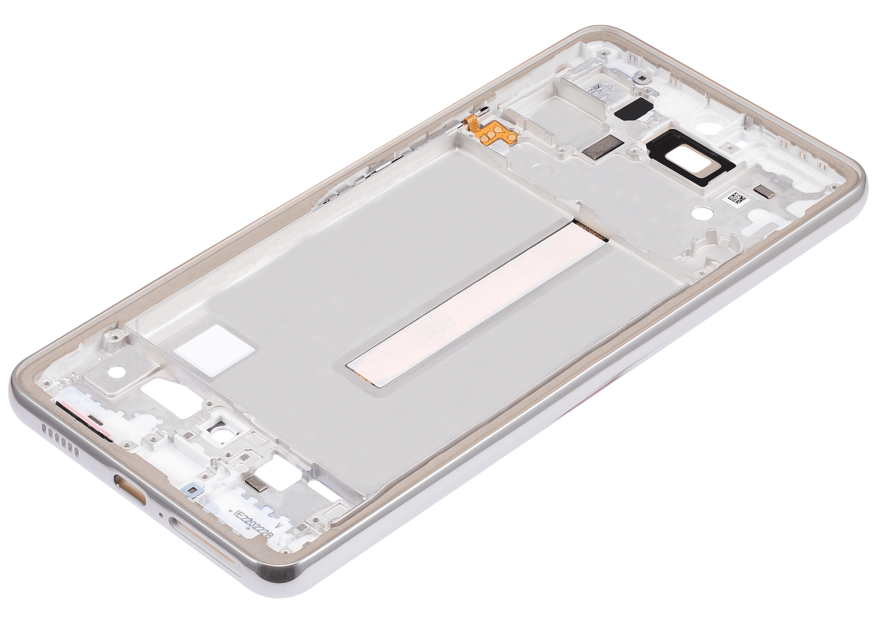 Mid-Frame Housing Compatible For Samsung Galaxy A53 5G Replacement ( A536 / 2022) (White)