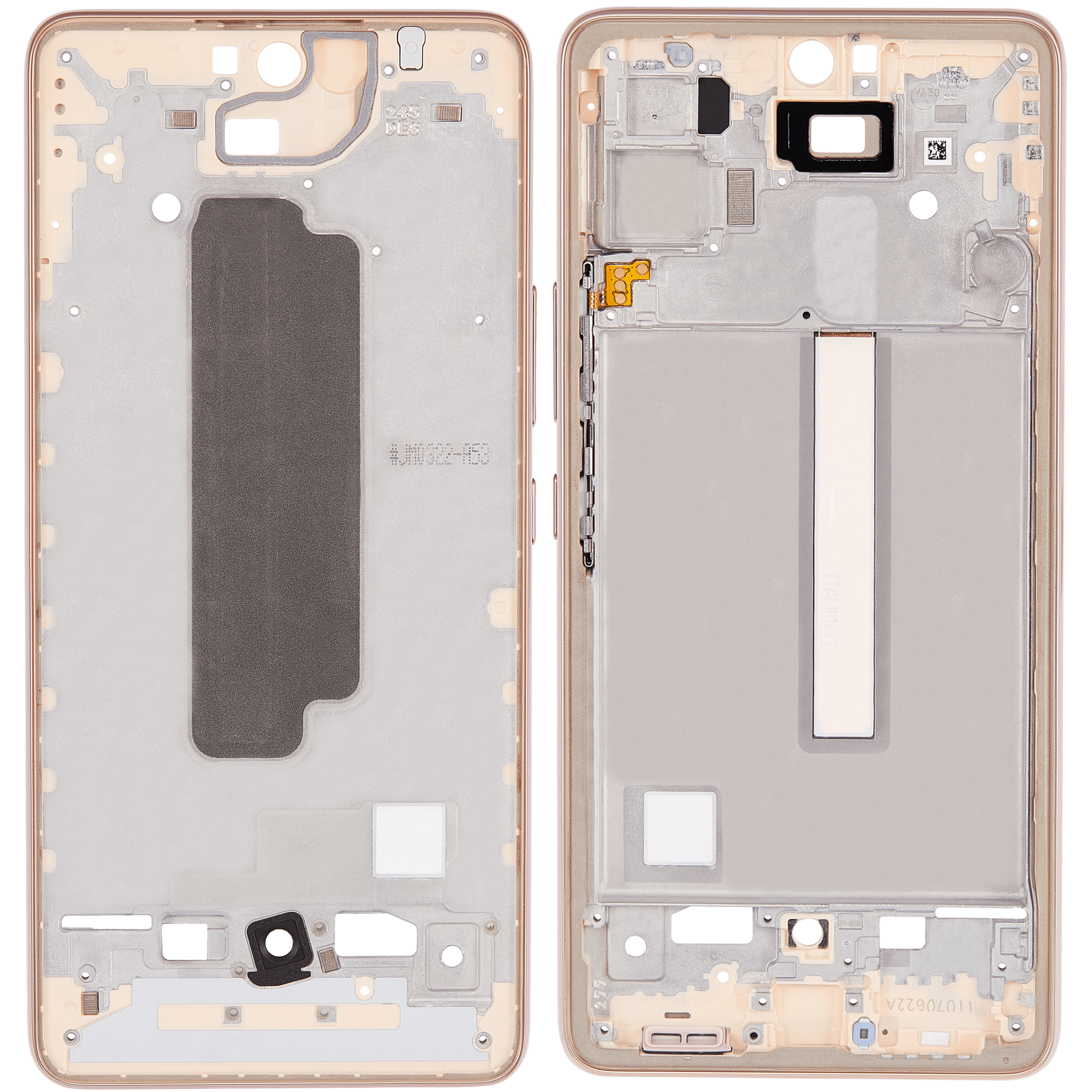 Replacement Mid-Frame Housing Compatible For Samsung Galaxy A53 5G (A536 / 2022) (Peach)