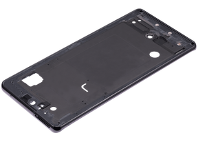 Mid-Frame Housing Replacement Compatible For Samsung Galaxy A71 5G UW (A716V / 2020) (Prism Cube Black)