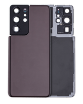 Back Cover Glass With Camera Lens Compatible For Samsung Galaxy S21 Ultra Replacement  (Service Pack) (Phantom Brown)