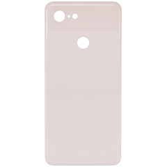 Back cover Glass Compatible For Google Pixel 3 Replacement by Macfactory.in (Pink)