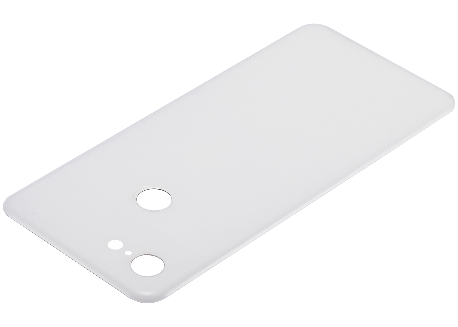 Back cover Glass Compatible For Google Pixel 3 Replacement (Clearly White)