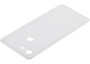 Back cover Glass Compatible For Google Pixel 3 Replacement (Clearly White)