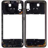 Mid-Frame Housing Compatible For Samsung Galaxy A20 (A205 / 2019) (International Version) (Black)