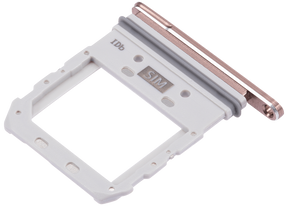 Dual Sim Card Tray Compatible For Samsung Galaxy S10 5G  Replacement by Macfactory.Store(Royal Gold)