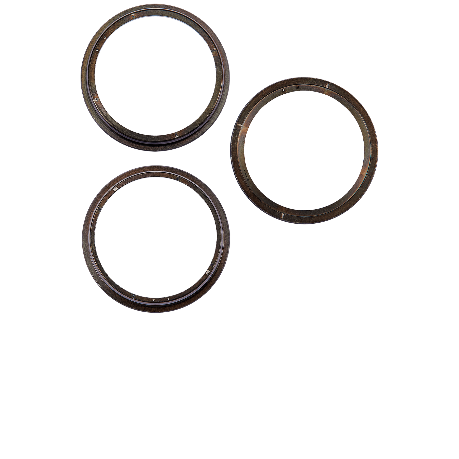 Back Camera Bezel Ring Only Compatible For iPhone 15 Pro (Blue Titanium) (3 Piece Set)