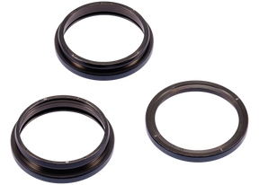 Back Camera Bezel Ring Only Compatible For iPhone 15 Pro (Blue Titanium) (3 Piece Set)