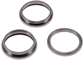 Back Camera Bezel Ring Only Compatible For iPhone 15 Pro (Natural Titanium) (3 Piece Set)
