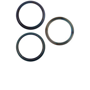 Back Camera Bezel Ring Only Compatible For iPhone 15 Pro (Black Titanium) (3 Piece Set)